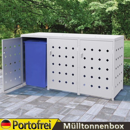 3er mülltonnenbox müllbox - 3er,