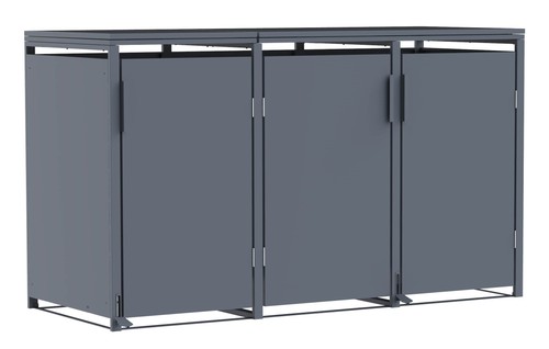 Mülltonnenbox anthrazit für - mülltonnenbox,