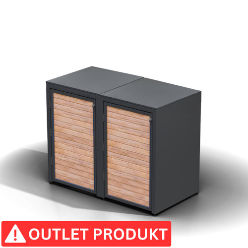 Mega holz mülltonnenbox - mega,