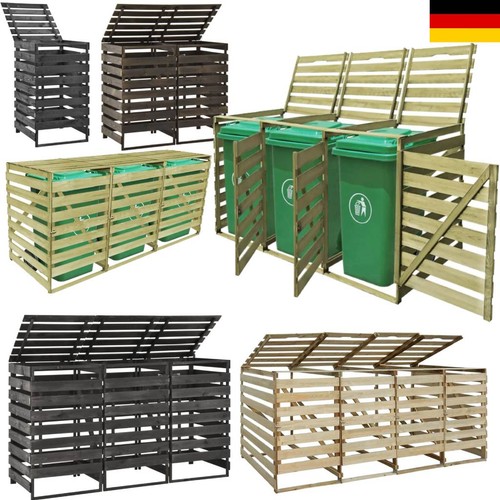 Mülltonnenbox für 3 - mülltonnenbox,
